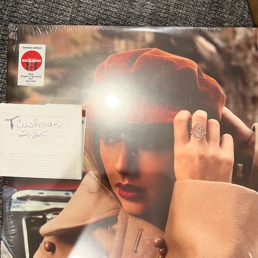 Unopened Taylor Swift’s Red Vinyl